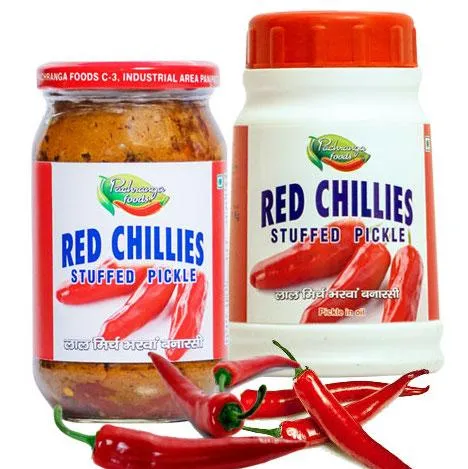 Red Chilly Stuffed Pickle