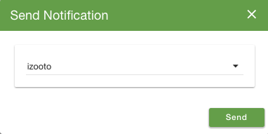 sending notification