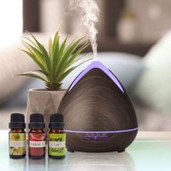 NEW Essential Oils Ultrasonic Aromatherapy Diffuser Air Humidifier Purify 400ML - Dark Wood
