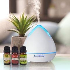 NEW Essential Oils Ultrasonic Aromatherapy Diffuser Air Humidifier Purify 400ML - White