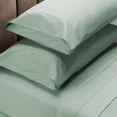 Royal Comfort 1000 Thread Count Sheet Set Cotton Blend Ultra Soft Touch Bedding - Queen - Green Mist Royal Comfort 1000 Thread Count Sheet Set Cotton Blend Ultra Soft Touch Bedding - Queen - Green Mist