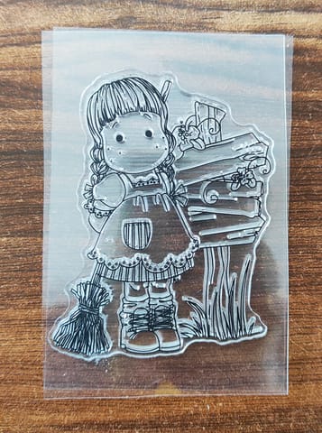 Clear Stamps Imported - Lovely Girls Design 23 - 9cm*6cm