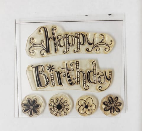 Clear Stamps Imported - Happy Birthday