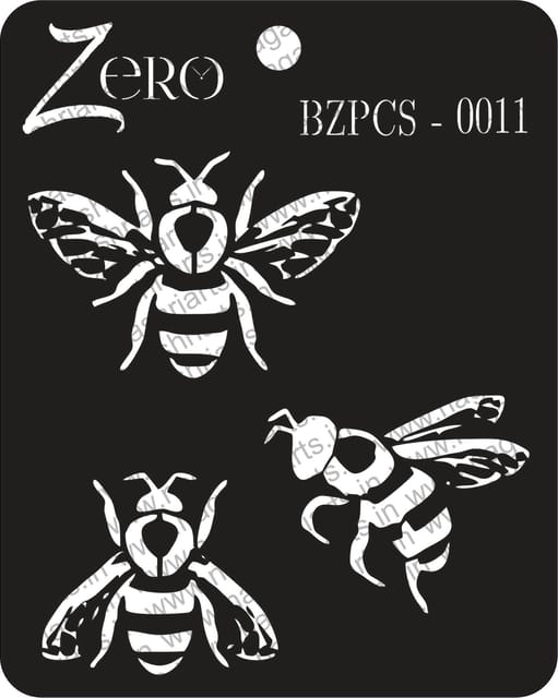 Brand Zero Pratibimb Craft Stencil - Code: BZPCS-0011 - Select Your Preferred Size