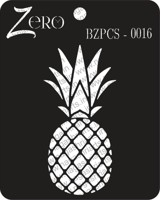 Brand Zero Pratibimb Craft Stencil - Code: BZPCS-0016 - Select Your Preferred Size