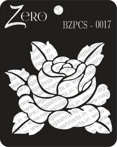 Brand Zero Pratibimb Craft Stencil - Code: BZPCS-0017 - Select Your Preferred Size