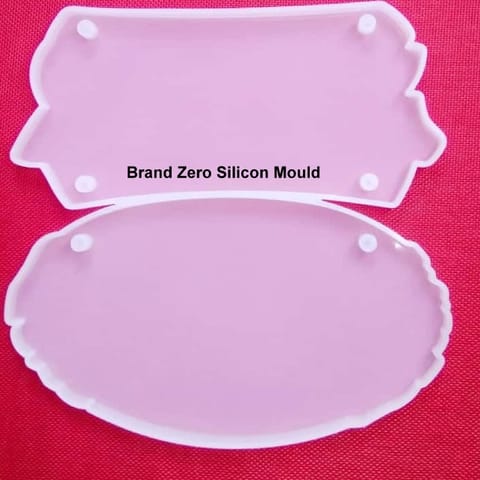 Brand Zero Silicon Moulds - Nameplate Design 3