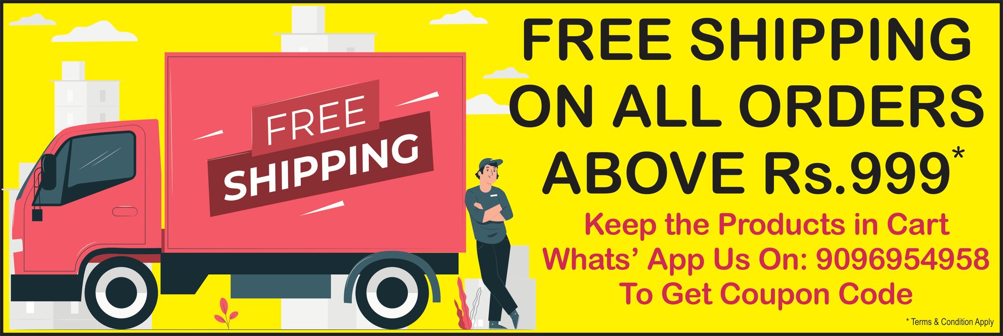 Free Shipping on 999