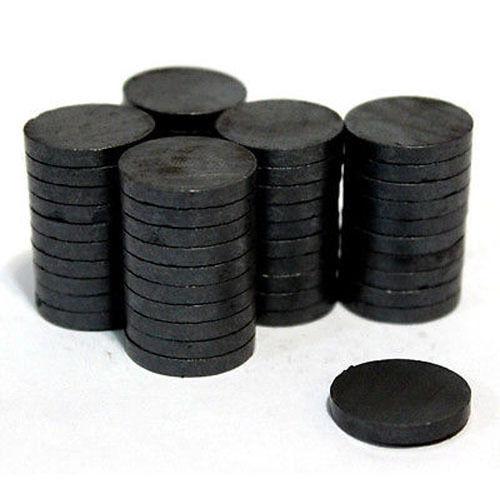 Ferrite Black Magnets - 25 mm