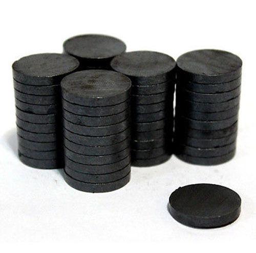 Ferrite Black Magnets - 20 mm