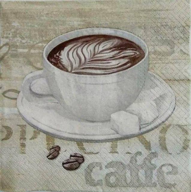 Decoupage Napkin/ Tissue Papers -  Coffee