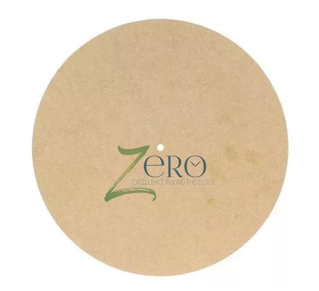 Brand Zero Circle Planks Clock Base (Set of 3 Pcs) - 12 Inches Dia & 4.0 mm Thickness