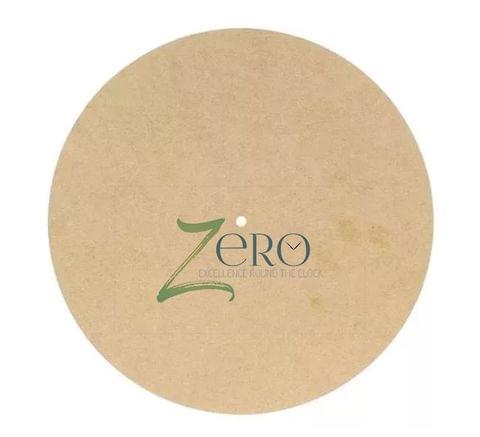 Brand Zero Circle Planks Clock Base (Set of 3 Pcs) - 12 Inches Dia & 4.0 mm Thickness