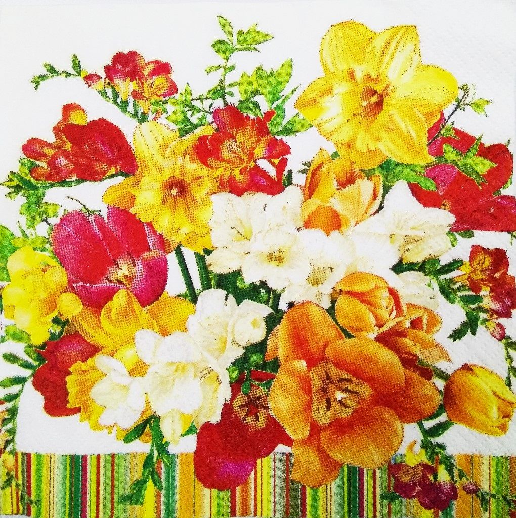 Decoupage Napkin / Tissue papers - 33cm by 33cm - GT1184