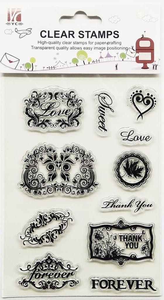 Clear Stamps Imported - Sweet Love Forever