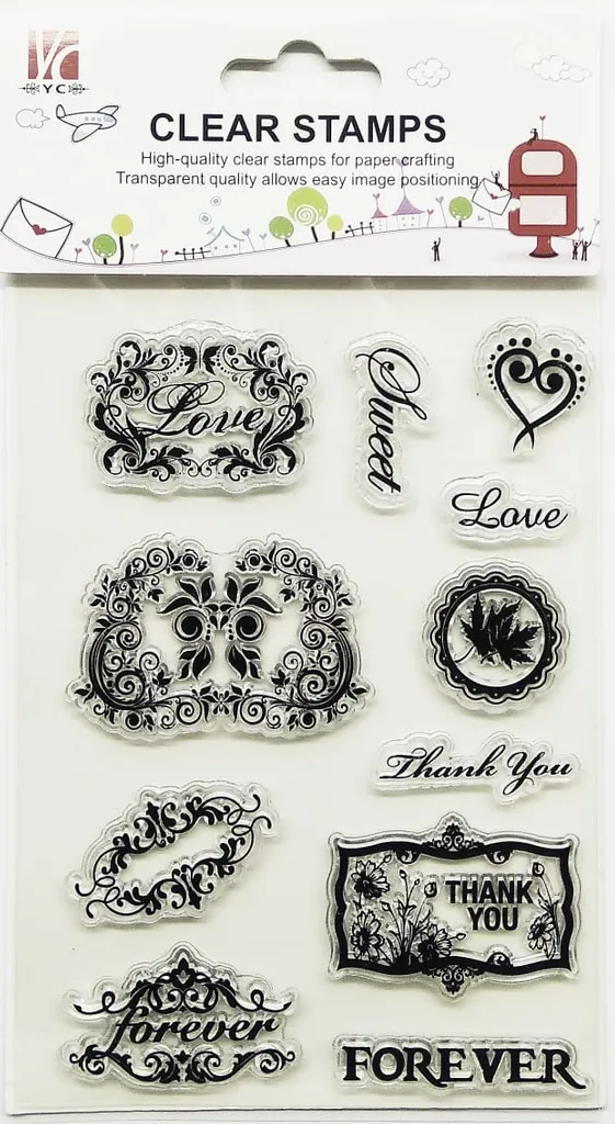 Clear Stamps Imported - Sweet Love Forever