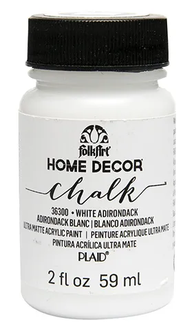 FolkArt Home Decor Chalk Paint - White Adirondack FolkArt Home Decor Chalk Paint - White Adirondack