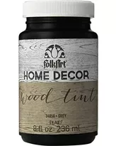FolkArt Home Decor Wood Tint - Parisian Grey 8 oz