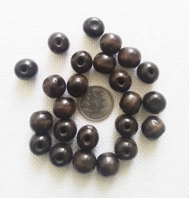 Wooden Beads - Round  - 12mm