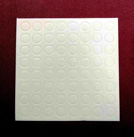 Double Sided Foam Adhesive Dots DIY- Round 8mm- 64 Dots