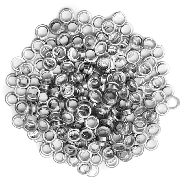Silver Eyelets for scrapbooking (Pack of 100 Pcs)