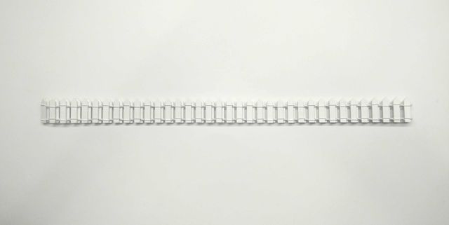 MDF and Wire Fence for Decoration - Small Size White
