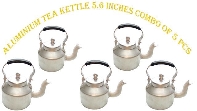 Aluminium Tea Kettle 5.6 Inches - Combo of 5 Pcs