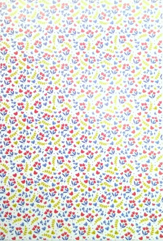 A4 Pattern Paper For Paper Crafts - Floral , Pack of 10 A4 Pattern Paper For Paper Crafts - Floral , Pack of 10