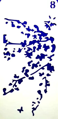 Imported Stencils- 4"*8"- Design 8