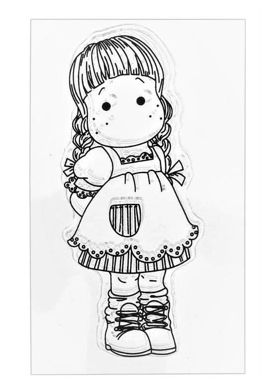 Clear Stamps Imported - Girl Next Door