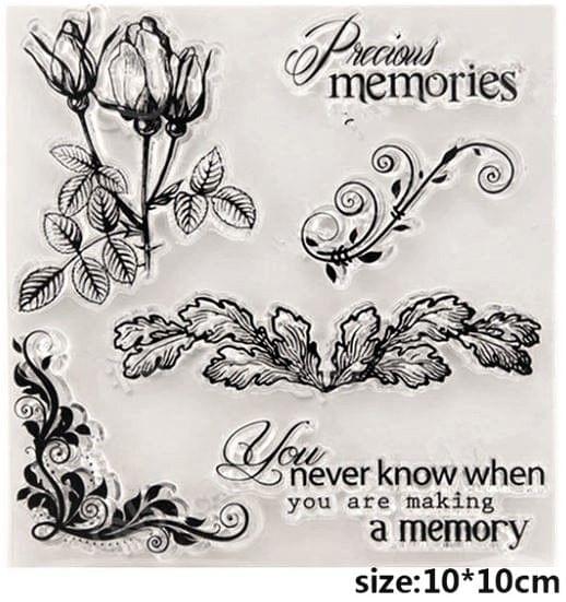 Clear Stamps Imported - Precious Memories 10cm * 10cm