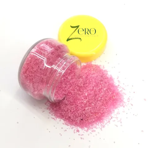 Brand Zero Crystal Stones - Micro - 50 Grams Jar - Bubblegum Color