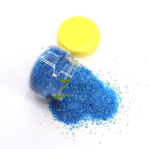 Brand Zero Crystal Stones - Micro - 50 Grams Jar - Sapphire Color