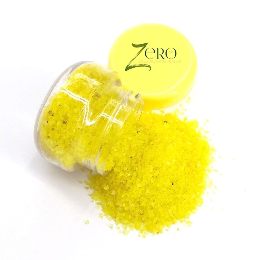 Brand Zero Crystal Stones - Micro - 50 Grams Jar - Lemon Color