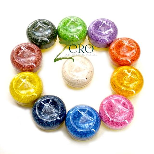 Brand Zero Crystal Stones - Micro - 50 Grams Jar - Combo of 11 Color Jars of 50 Grams Each