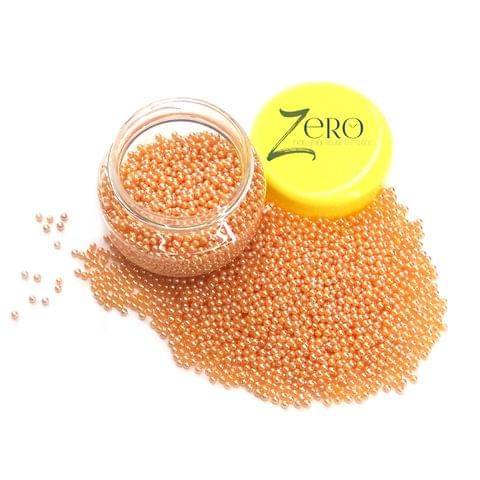Brand Zero Micro Pearls - Cantaloupe - 1.5 mm - 20 Grams Jar