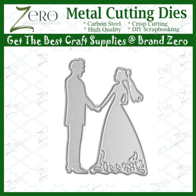Brand Zero Die - Couple Metal Cutting Die 6.2 x 4.5 cm