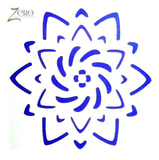 Imported Stencils- 5"*5"- Floral Graphic Mandala Design Background 9