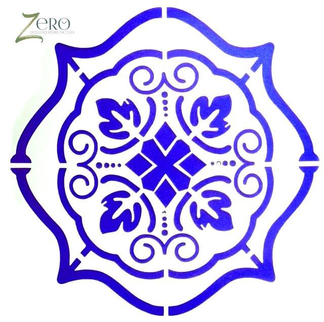 Imported Stencils- 5"*5"- Floral Graphic Mandala Design Background 21