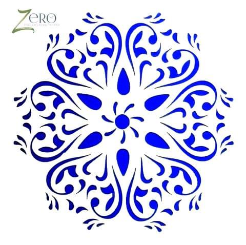 Imported Stencils- 5"*5"- Floral Graphic Mandala Design Background 26