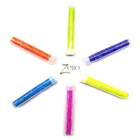 Brand Zero - Multicolor Fluorescent Sparkling Dust - Combo of 6 Bottles