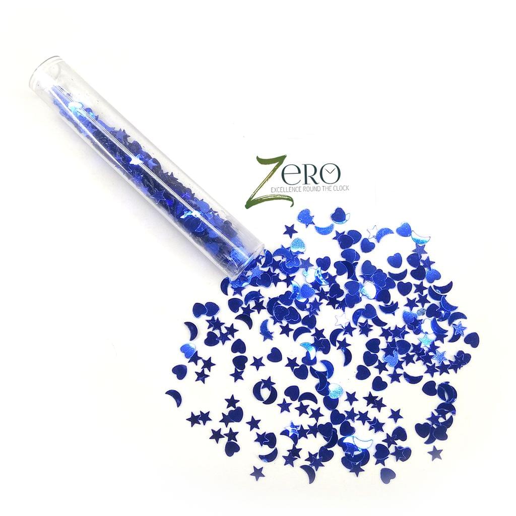 Brand Zero - Metallic Glitters - Blue Color Single Tube