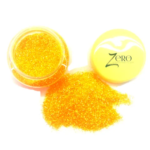 Brand Zero - Fluorescent Orange Sparkling Dust - 15 Gms Jar