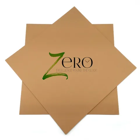Brand Zero 250 Gsm Card Stock - 12 By 12 Inches Pack of 10 - Tortilla Brown Colour