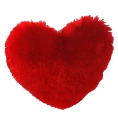 Dimpy Stuff Heart Dark Red Color Large Size