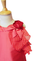 Rose Ruffle Dress