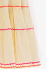 Mini Neon Vanilla Dress