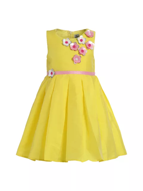 Yellow Glazed Dress