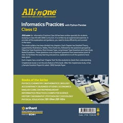 All In One - Informatics Practices - Class 12 - Arihant Publication [ Session 2021-22 ]