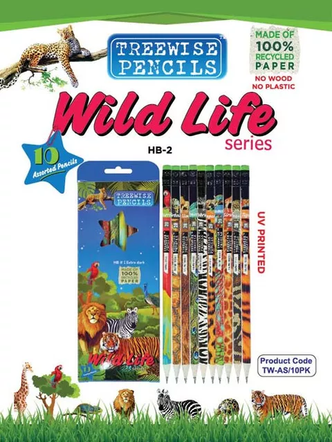 Woodfree Animal Series Pencils